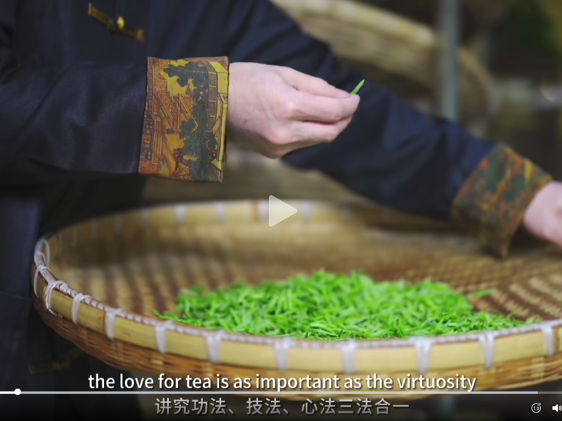 Cultural Inheritor: make the world fall in love with Chinese tea