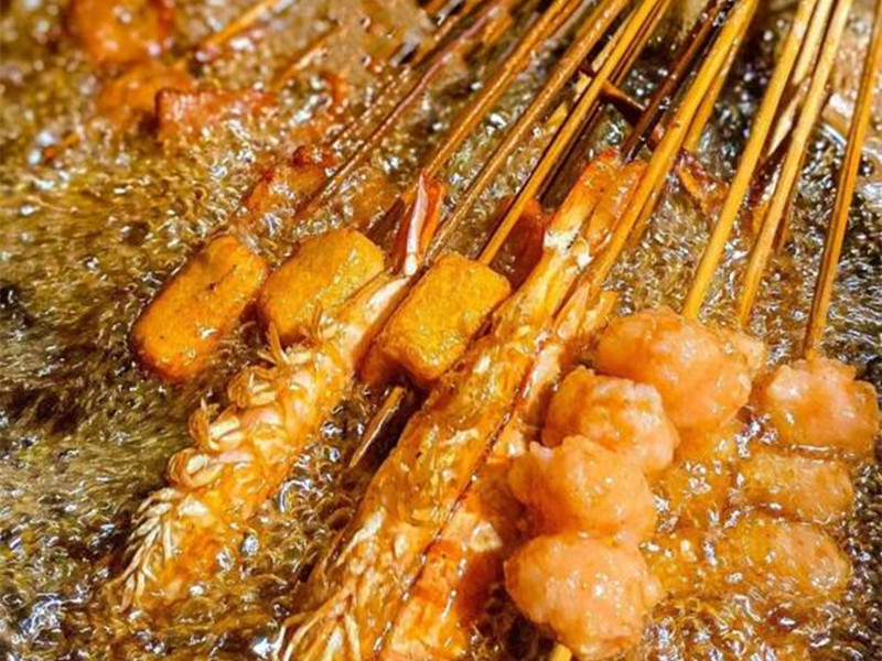 Savor in Leshan: Irresistible Fried Skewers