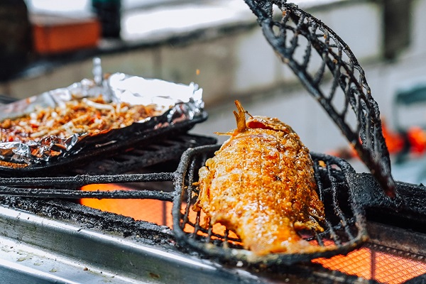 Spring‑toona and patchouli grilled fish – the youth of the old roller factory still burns hot.