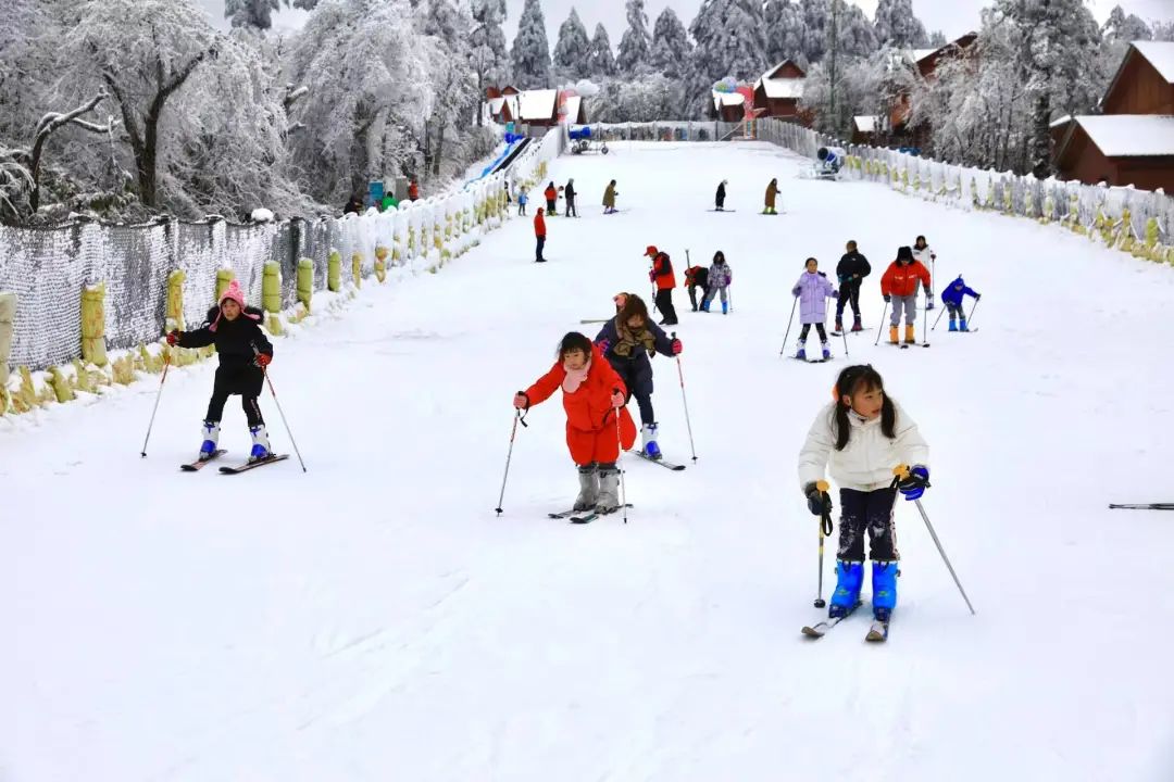 The ski resorts of Leshan people are all here!(图3)