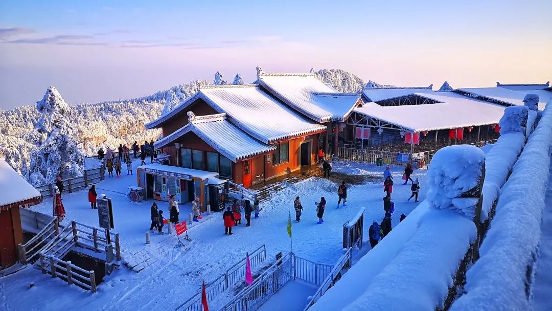 The ski resorts of Leshan people are all here!(图1)